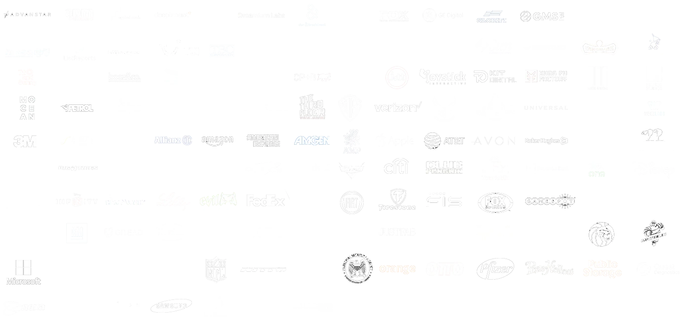 Client companies and organizations Zach has worked with